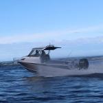 Kinlife 2025 High-Speed Aluminum Fishing Boat – A perfect blend of performance, durability, and sporty style, engineered for serious offshore adventures.