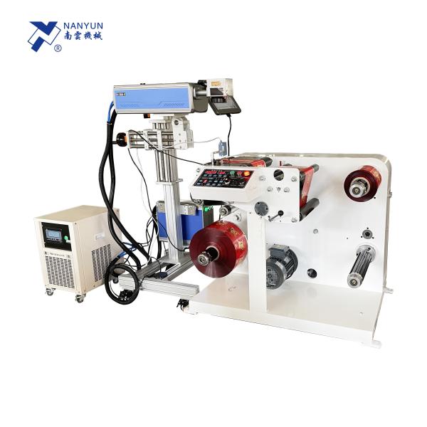 Máy cắt cuộn băng keo màng căng tự động hoàn toàn công suất cao NY-SL320