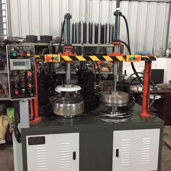 不锈钢及金属产品修边卷边一体机械自动化设备切边平口制做机器