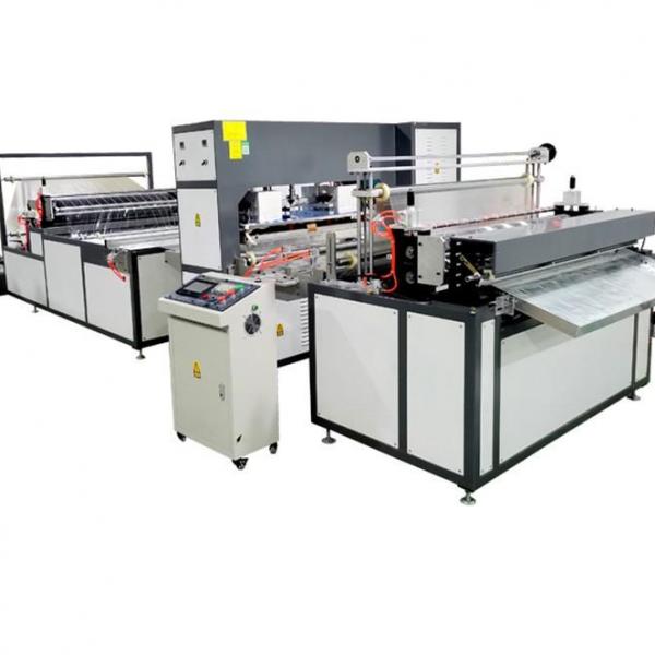 PVC服装拉链袋制袋机自封袋全自动设备