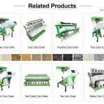 Máy tách có độ chính xác cao, hiệu quả cao Máy sàng lọc hạt bí đỏ Máy phân loại hạt Máy phân loại màu