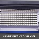 Máy làm đá công nghiệp KESHI-700B 1950B Máy làm đá lập phương