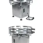 Máy thu gom chai thủy tinh nhựa tròn xoay tự động ZONESUN - Máy đóng gói phân loại thực phẩm - Máy xoay để xếp