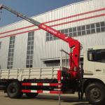 The SQ5 straight-boom truck-mounted crane
