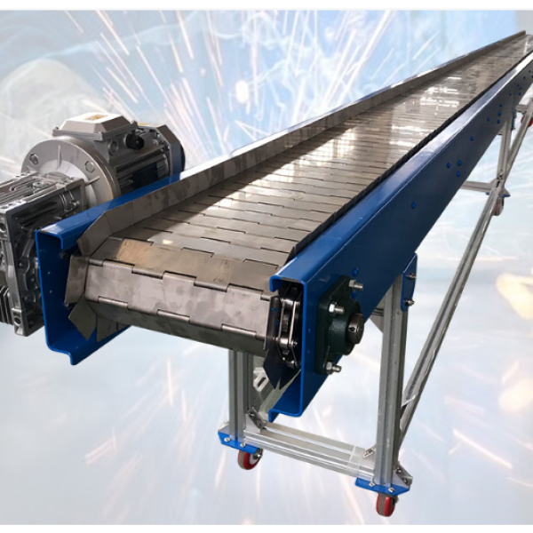 铸造机链板输送机非标生产食品工业流水线传送机板链线304风冷线