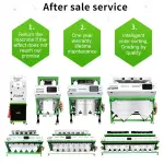 Máy phân loại gạo thông minh CCD mới, máy phân loại gạo của Trung Quốc