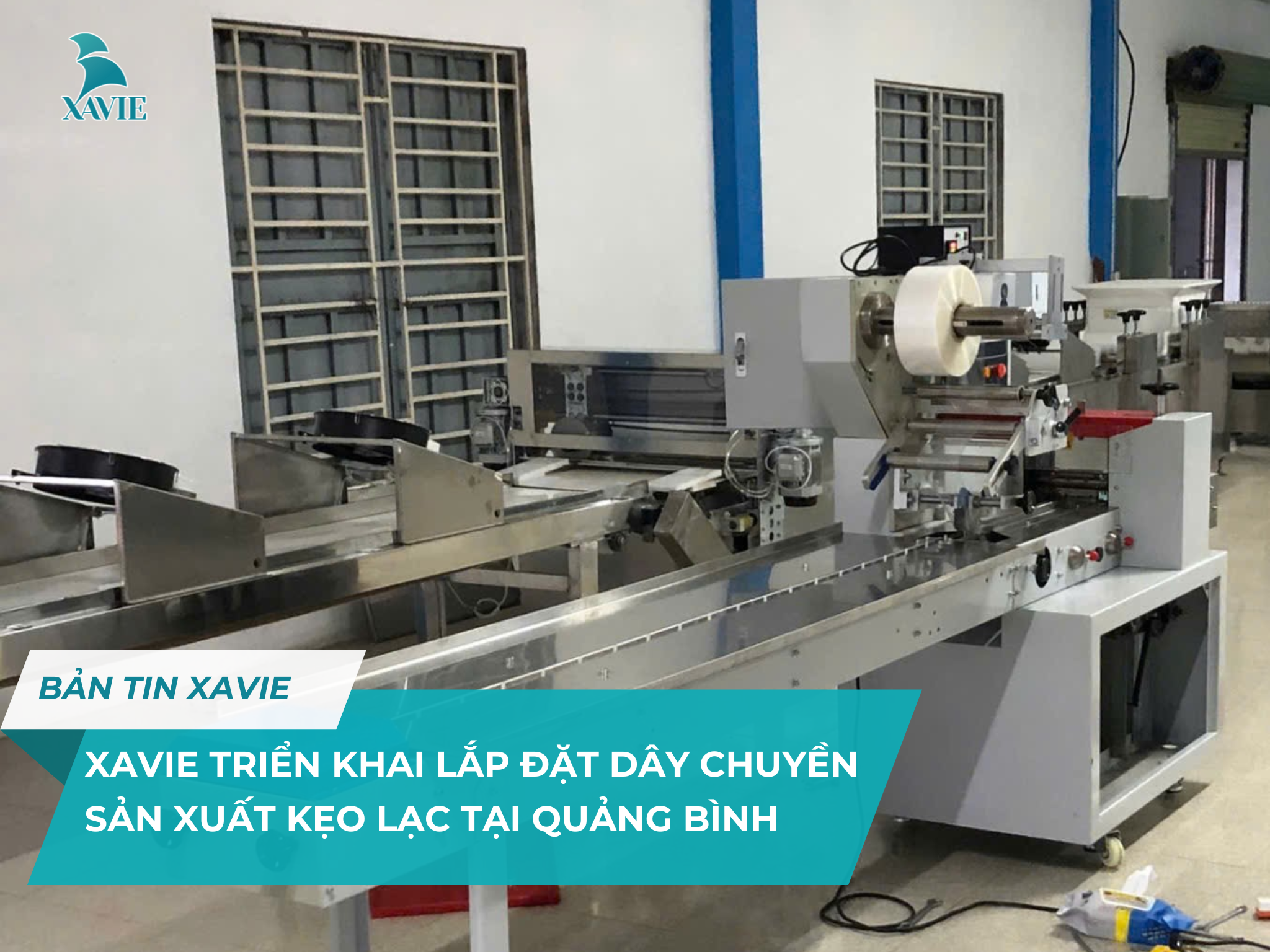 Một góc hình ảnh nhà xưởng XAVIE tại khu công nghiệp Lai xá - Kim Chung - Hoài Đức - Hà Nội