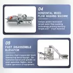 Máy rửa trái cây và rau củ