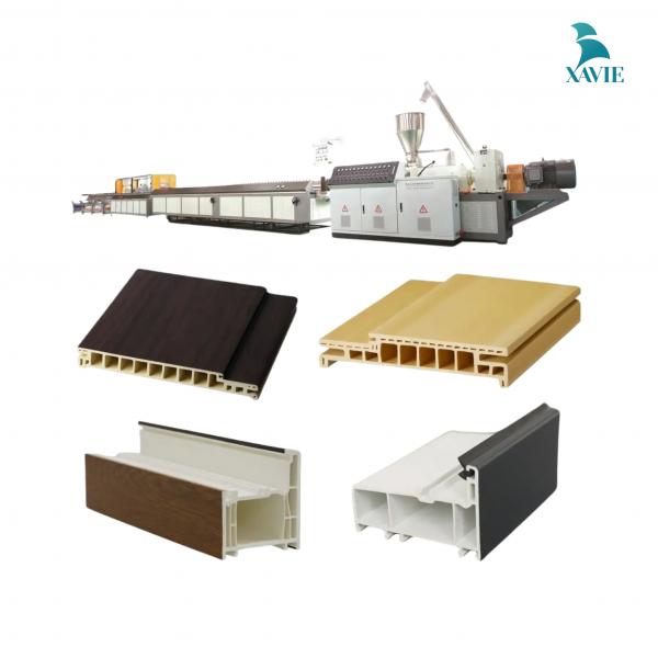 Dây chuyền sản xuất khung cửa WPC