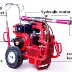 Máy trát tường xi măng tự động