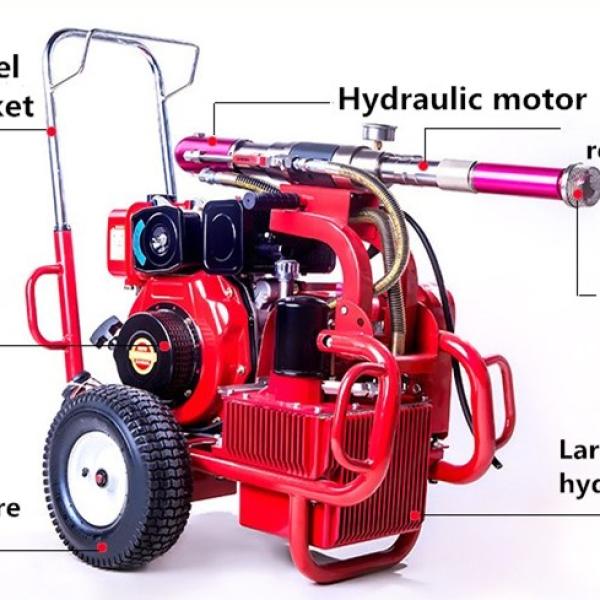 Máy trát tường xi măng tự động