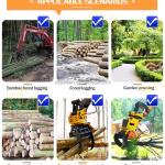 Thiết bị cưa kẹp gắn máy xúc WYJ-P-90