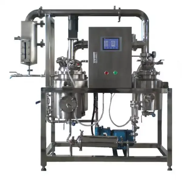 有客户需购一台“提取热回流实验室玫瑰纯露植物精油提取设备中药浓缩提取机组花叶'极速联系