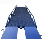 供应仓储物流移动式装卸货平台集装箱上货平台斜坡移动液压登车桥