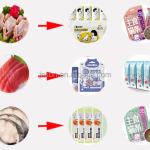 Máy sản xuất thanh thịt ướt giàu đạm cho động vật