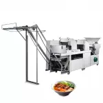 全自动面条机商用折皮玉米蔬菜大型仿手工挂面鲜面面条成型机