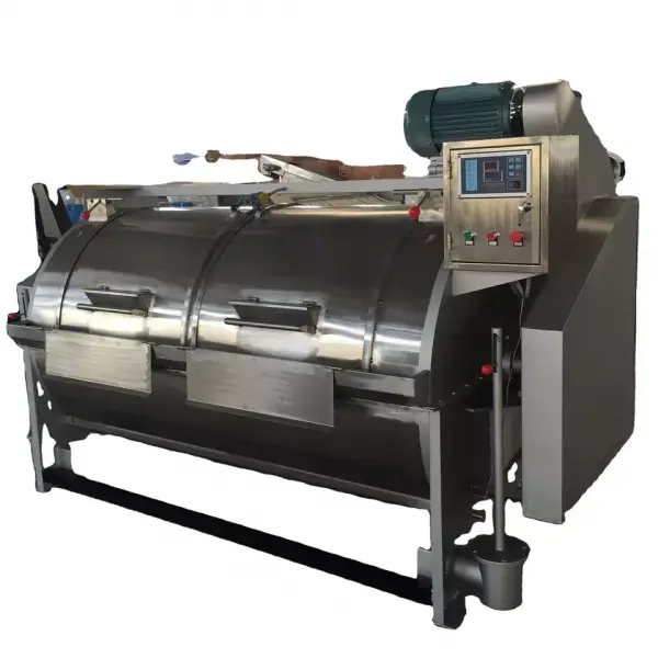 20公斤卧式工业洗衣机 不锈钢滚筒水洗机 水洗厂洗染设备洗涤机械