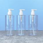 Chai nhựa Pet trong suốt vòi bơm 500ml