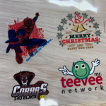 Máy in áo thun PET PHIM thương hiệu ENJET XLF 2 đầu 60cm