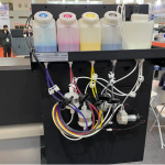 Máy in áo thun PET PHIM thương hiệu ENJET XLF 2 đầu 60cm