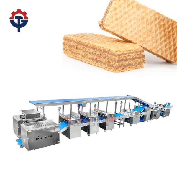 Dây chuyền sản xuất bánh waffle