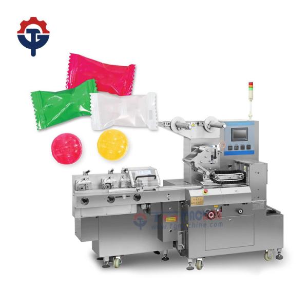 Máy đóng gói tự động dạng Form Fill Seal – Đóng gói đường & kẹo dẻo