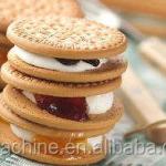 Dây chuyền sản xuất bánh quy cứng – Máy làm bánh sandwich nhân gấu & lò nướng (Dòng BCQ)