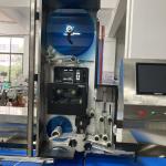 Máy dán nhãn mặt trên và mặt dưới NY-TN829C tích hợp máy in TSC