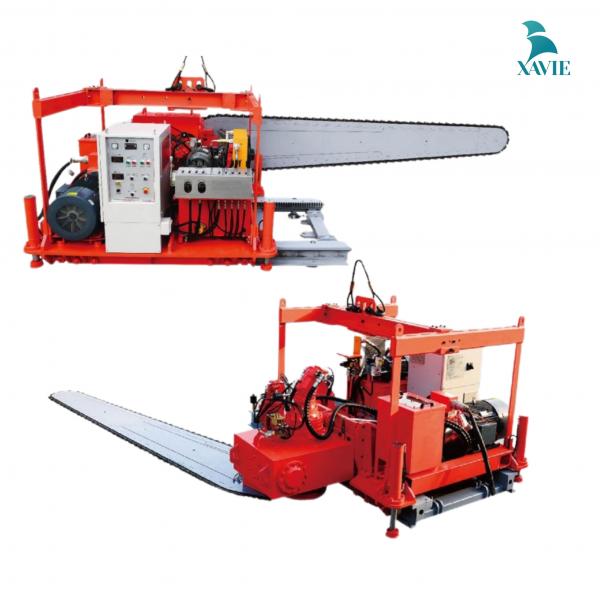 Máy cắt đá cưa xích khai thác đá cẩm thạch