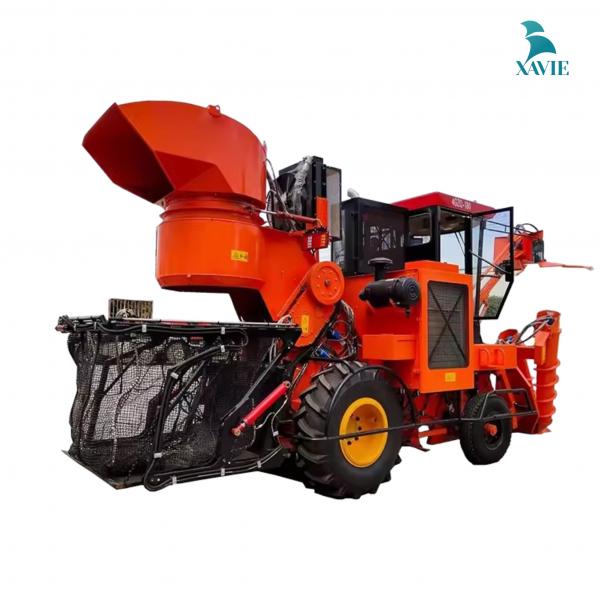Máy cắt thu hoạch mía mini nguyên cây