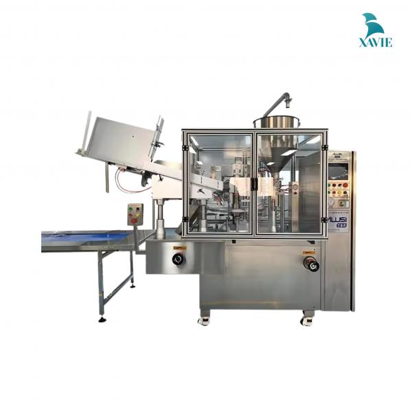 Máy chiết rót đóng tuýp mỹ phẩm