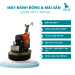 Máy đánh bóng & mài sàn M12 - X - 800 - SD