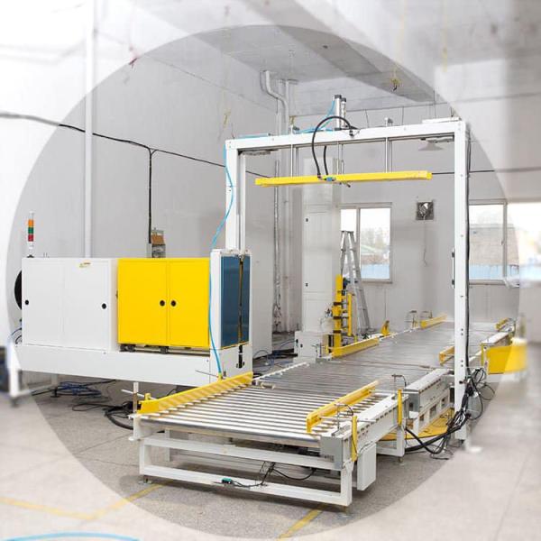 Máy đóng đai pallet tự động