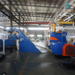 Máy đùn trộn hạt nhựa PE