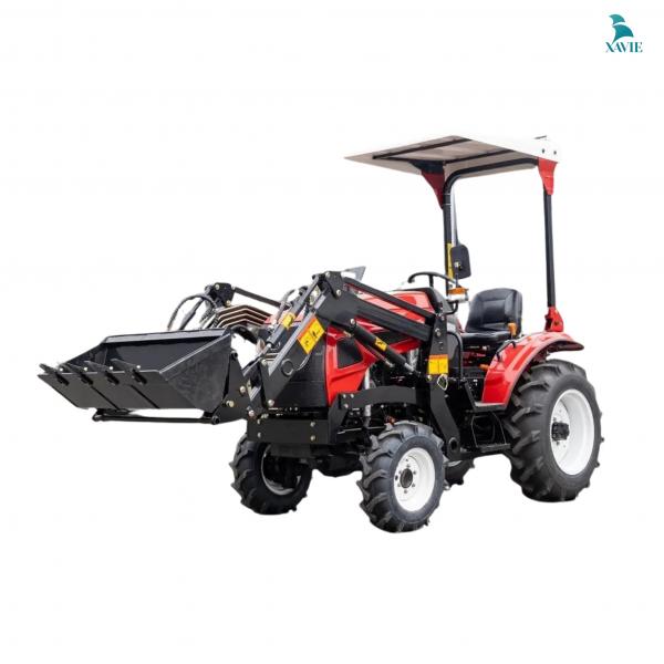 Máy kéo bánh mini nông nghiệp