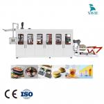 Máy làm cốc nhựa cứng màu trắng