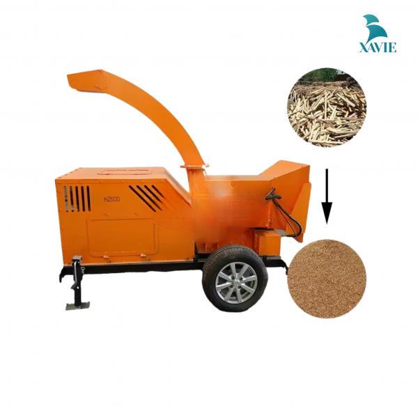 Máy nghiền cây, cành cây