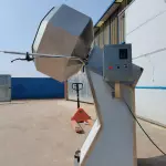 Máy trộn gia vị khoai tây. bỏng ngô