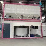 Máy trộn vữa xi măng kèm máy bơm và silo