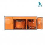 Máy trộn vữa xi măng kèm máy bơm và silo