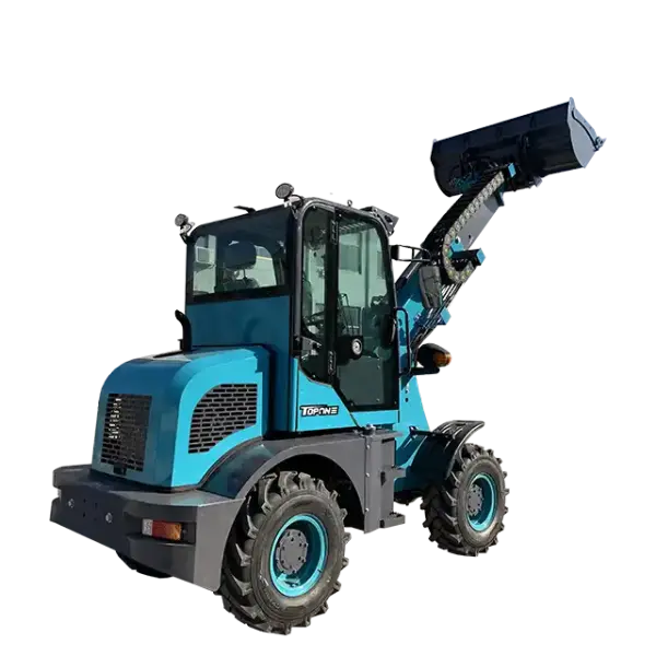 Máy xúc lật mini vườn Topone