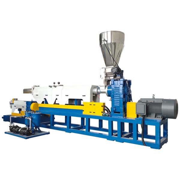 塑料颗粒造粒机 废旧塑料再生回收挤出团粒切粒造粒生产线全套