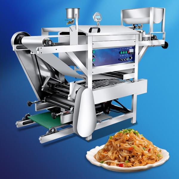 有一位客户想了解“全自动河粉机凉皮机肠粉粿条粉条生产机器设备多功能商用卷粉机”极速联系