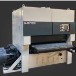 重型宽带砂光机木工机械双面定厚异形底漆金属砂光机打磨机刨砂机