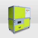 双轴电子垃圾撕碎机 废弃医疗玻璃瓶小型粉碎机玻璃制品销毁机