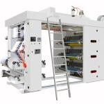 4色6色彩色全自动柔板印刷机印花机行星齿轮凹凸印纸袋印刷机