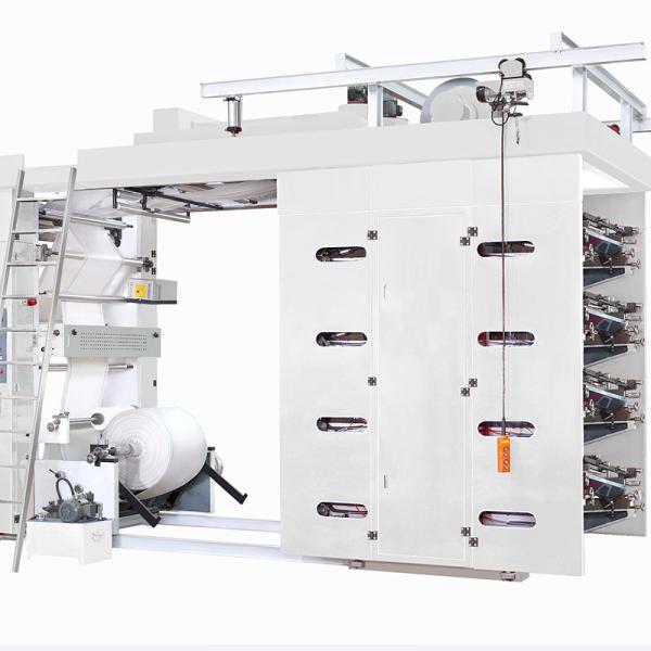 4色6色彩色全自动柔板印刷机印花机行星齿轮凹凸印纸袋印刷机