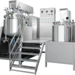 200L液压双缸升降真空均质乳化机 双缸升降化妆品乳化机