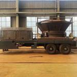 圆盘树根破碎机可移动式木制家具破碎机旋转式移动树根破碎机