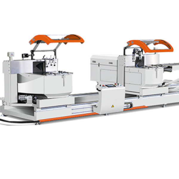 意辰工业铝型材任意角双头切割锯 铝型材数控锯 铝门窗加工设备